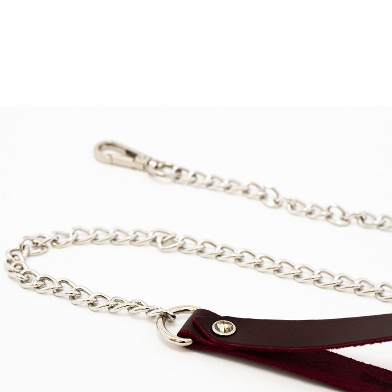 поводок pinkrabbit, бордовый в Краснодаре