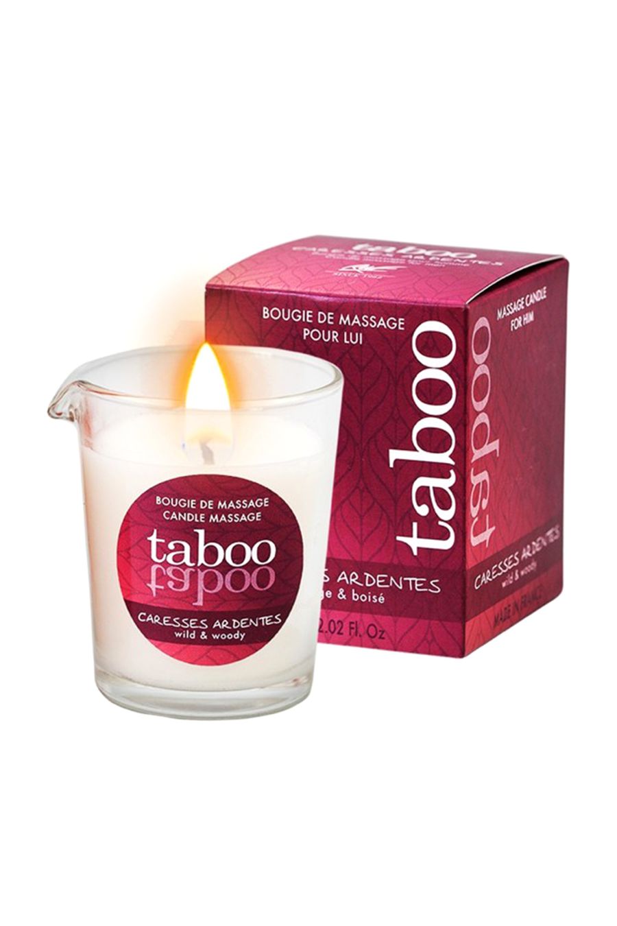 массажное аромамасло для мужчин ruf taboo пылкие ласки (сaresses ardentes), аромат папоротник, 60 мл в Краснодаре