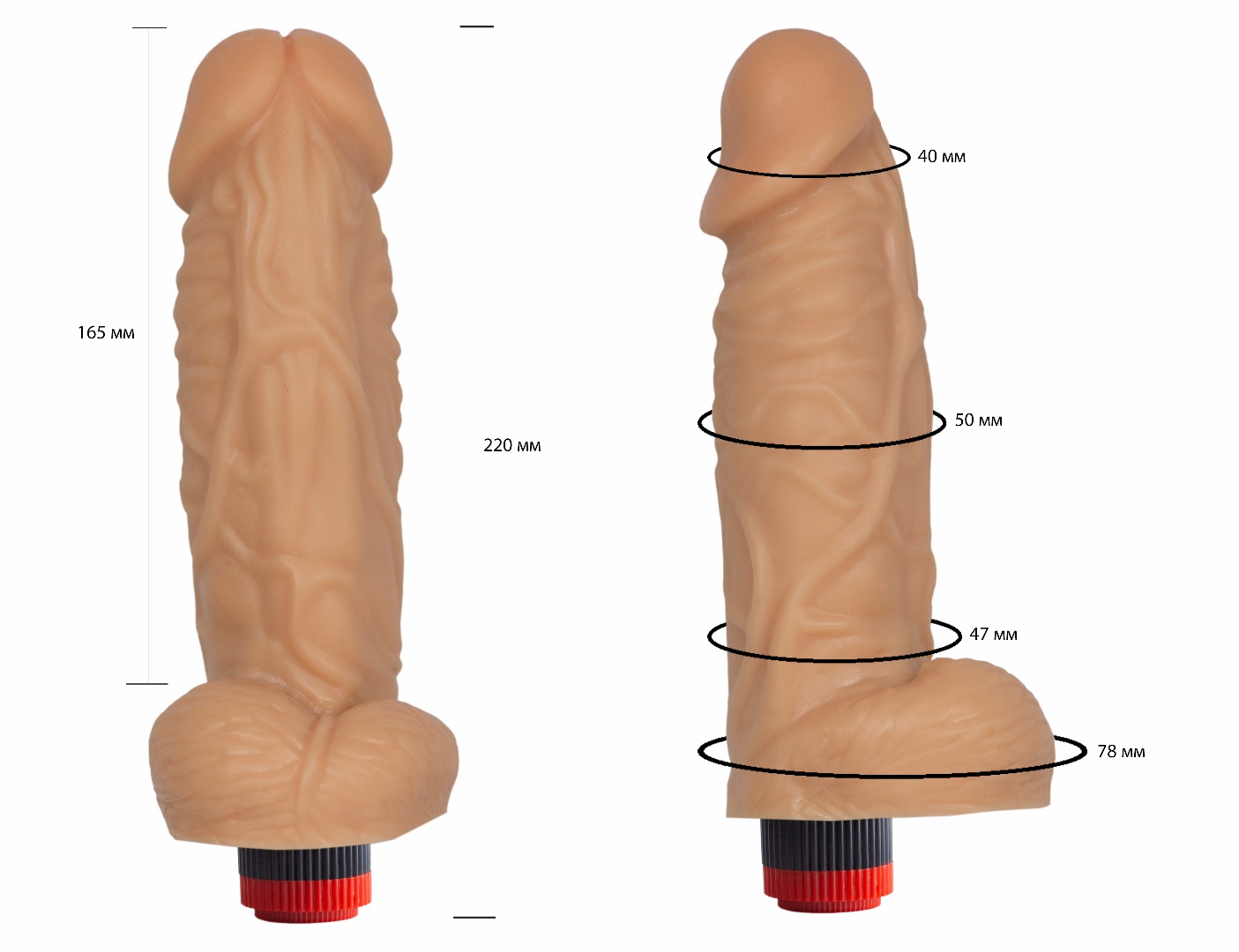 вибромассажер-реалистик в ламинате (конг) 115500ru в Краснодаре