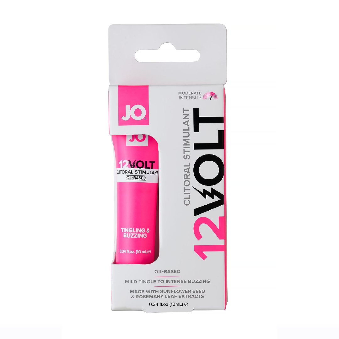 Возбуждающая сыворотка мощного действия JO 12Volt с эфф. "жидкой вибрации"-10 мл.