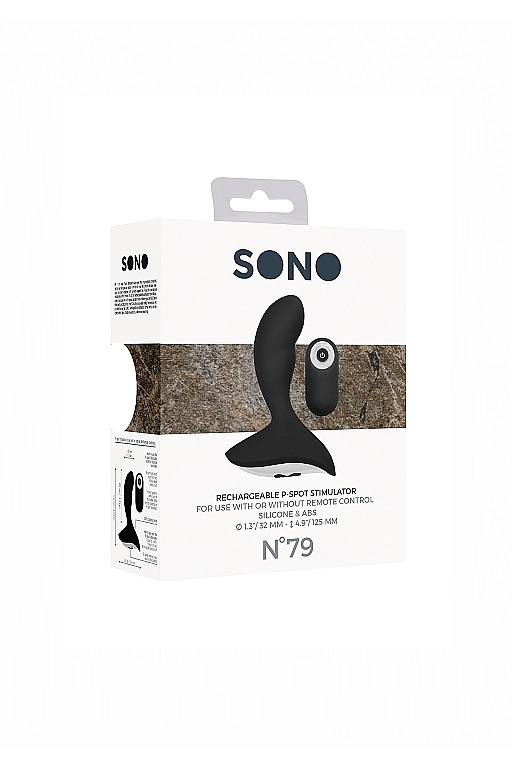 Перезаряжаемый массажер простаты с пультом управления No. 79 - Rechargeable P-Spot Stimulator