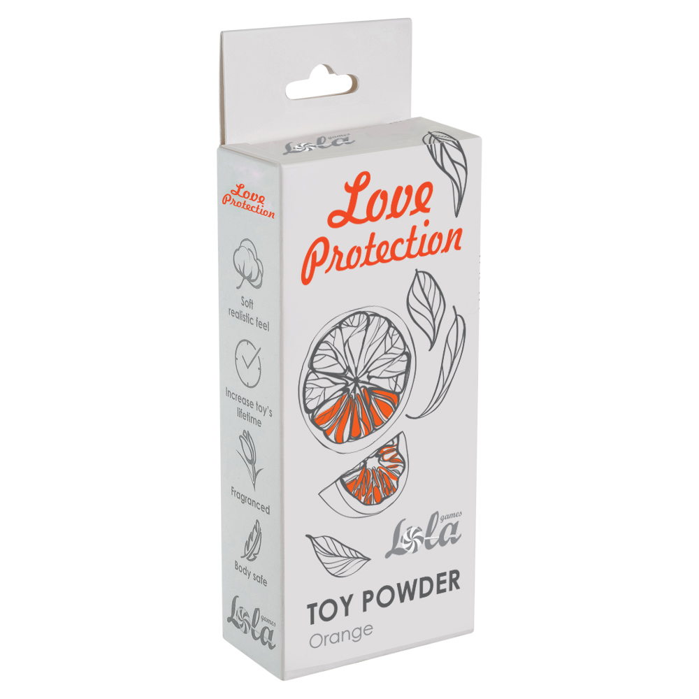 пудра для игрушек ароматизированная love protection orange 15g 1829-00lola в Краснодаре