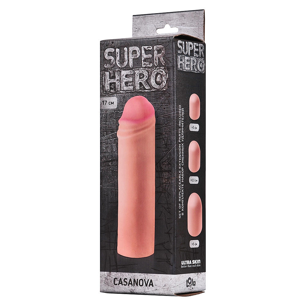 фаллоудлинитель super hero casanova 7001-09lola в Краснодаре