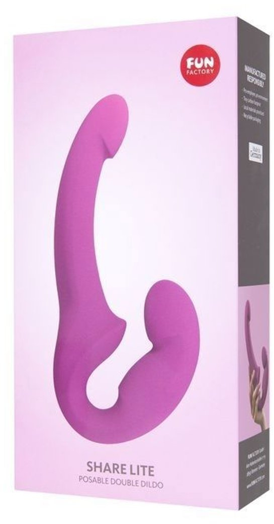 анатомический безремневой страпон ff share lite (розовый)/25500 в Краснодаре