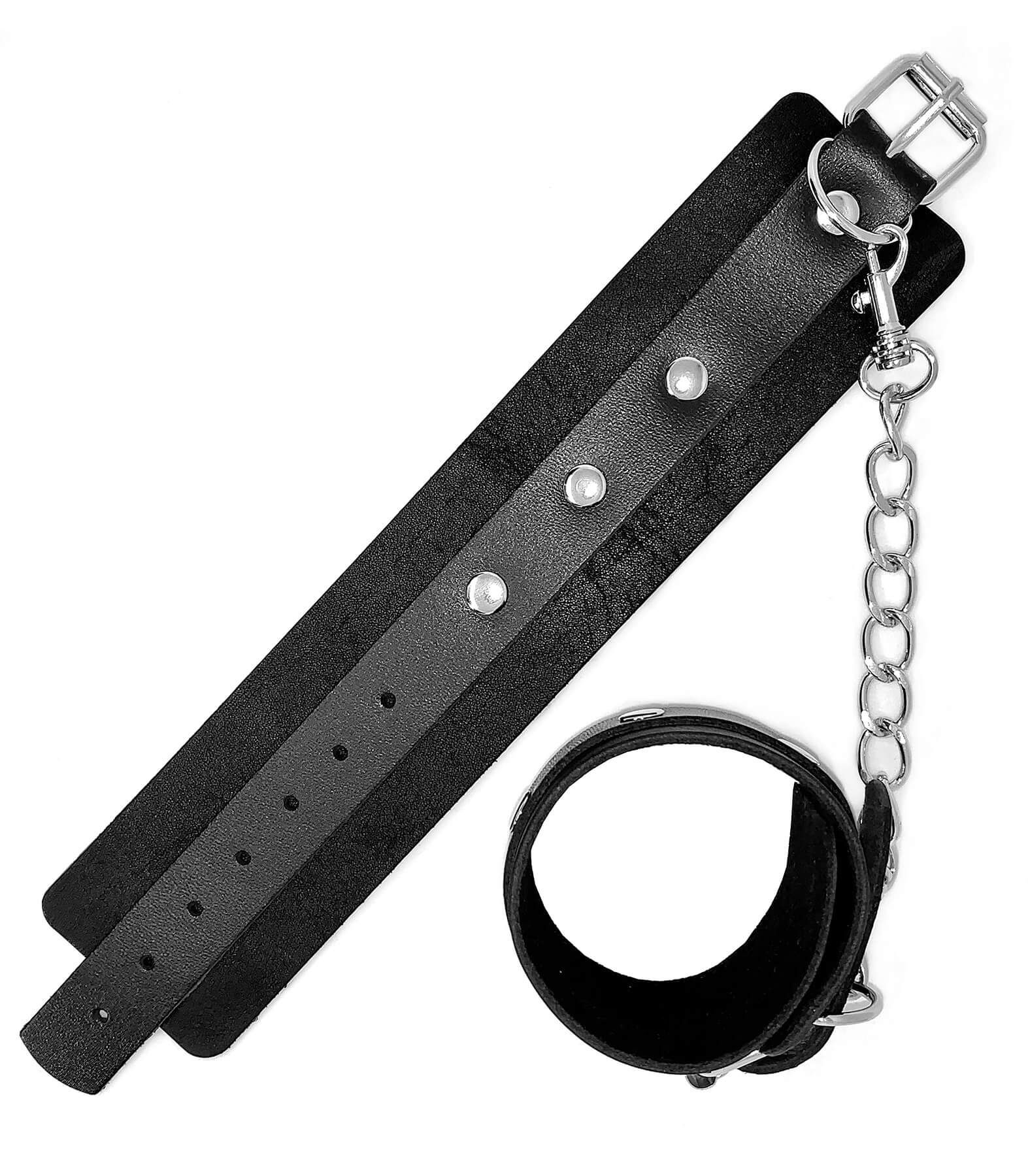 наручники декоративные с клёпками i sexy жесткое подчинение s, черные в Краснодаре