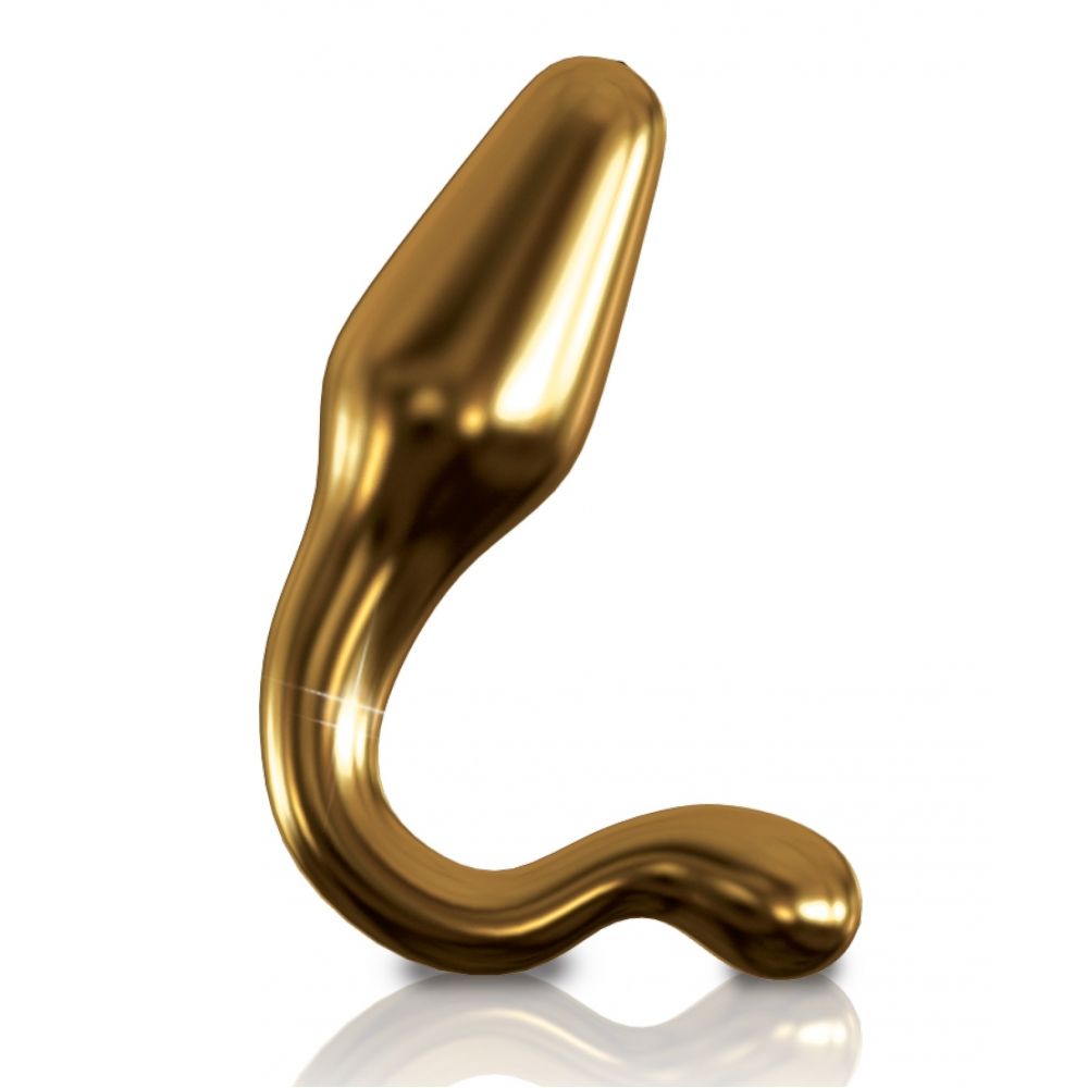 анальная пробка pipedream icicles gold edition g12, стеклянная в Краснодаре