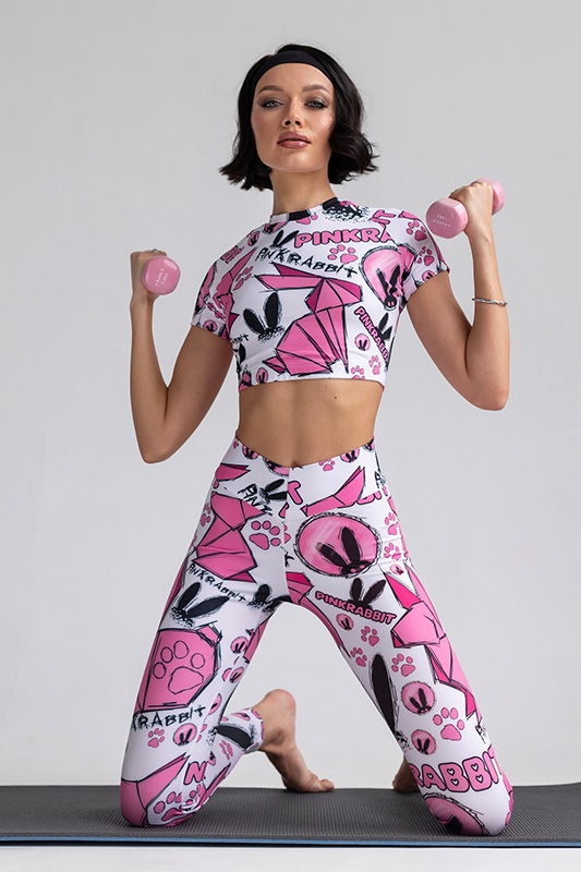 Кроп-топ PinkRabbit White
