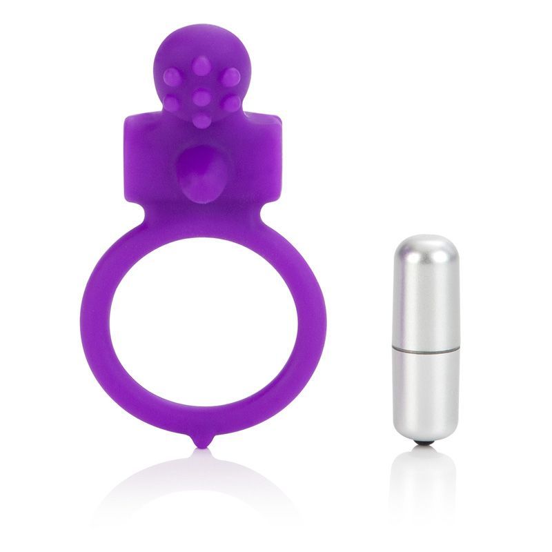 виброкольцо california exotic novelties body & soul inspiration, фиолетовое в Краснодаре