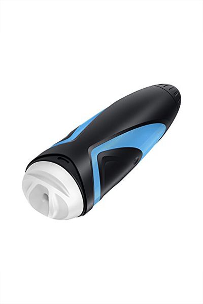 мастурбатор нереалистичный satisfyer men, силикон, чёрный, 25,5 см. в Краснодаре