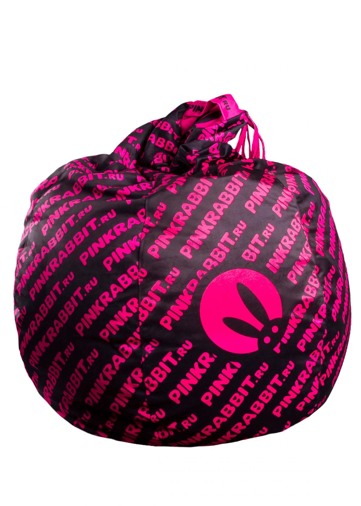 Кресло-мешок PinkRabbit XXL, розовая