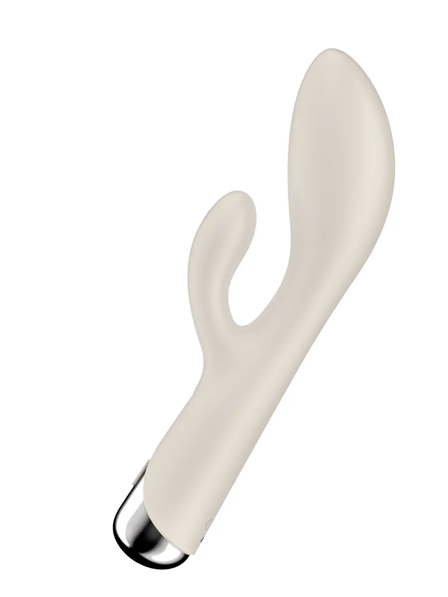 вибратор-кролик с ротацией satisfyer spinning rabbit 1 (белый) в Краснодаре