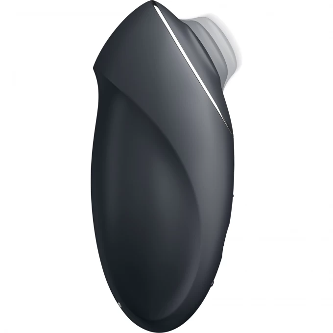 вибромассажер satisfyer tap & climax 1, силикон, серый, 11 см в Краснодаре