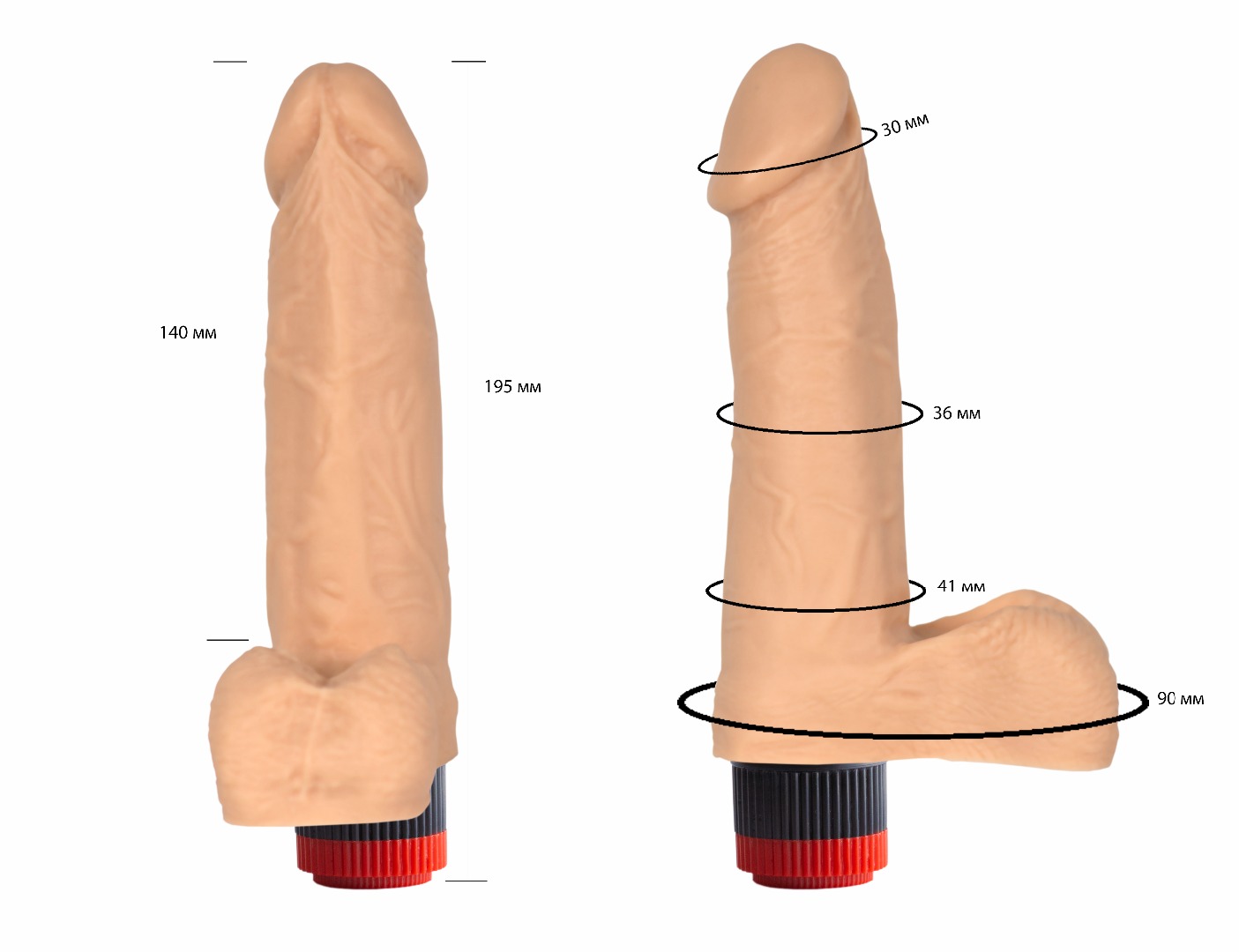 вибратор гелевый 111600ru в Краснодаре