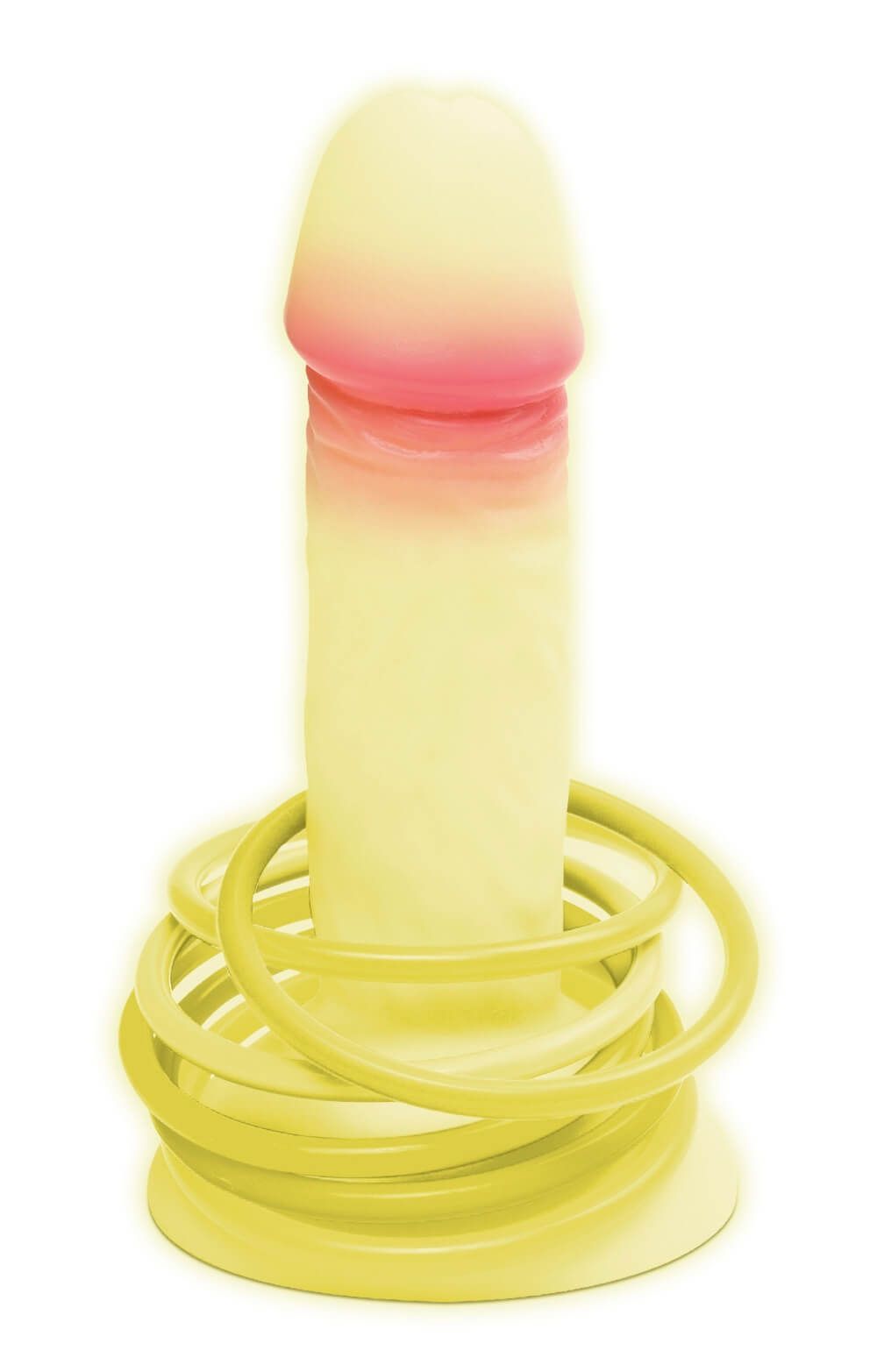 Игра Pipedream Glow In The Dark Pecker Ring Toss, 6 колец