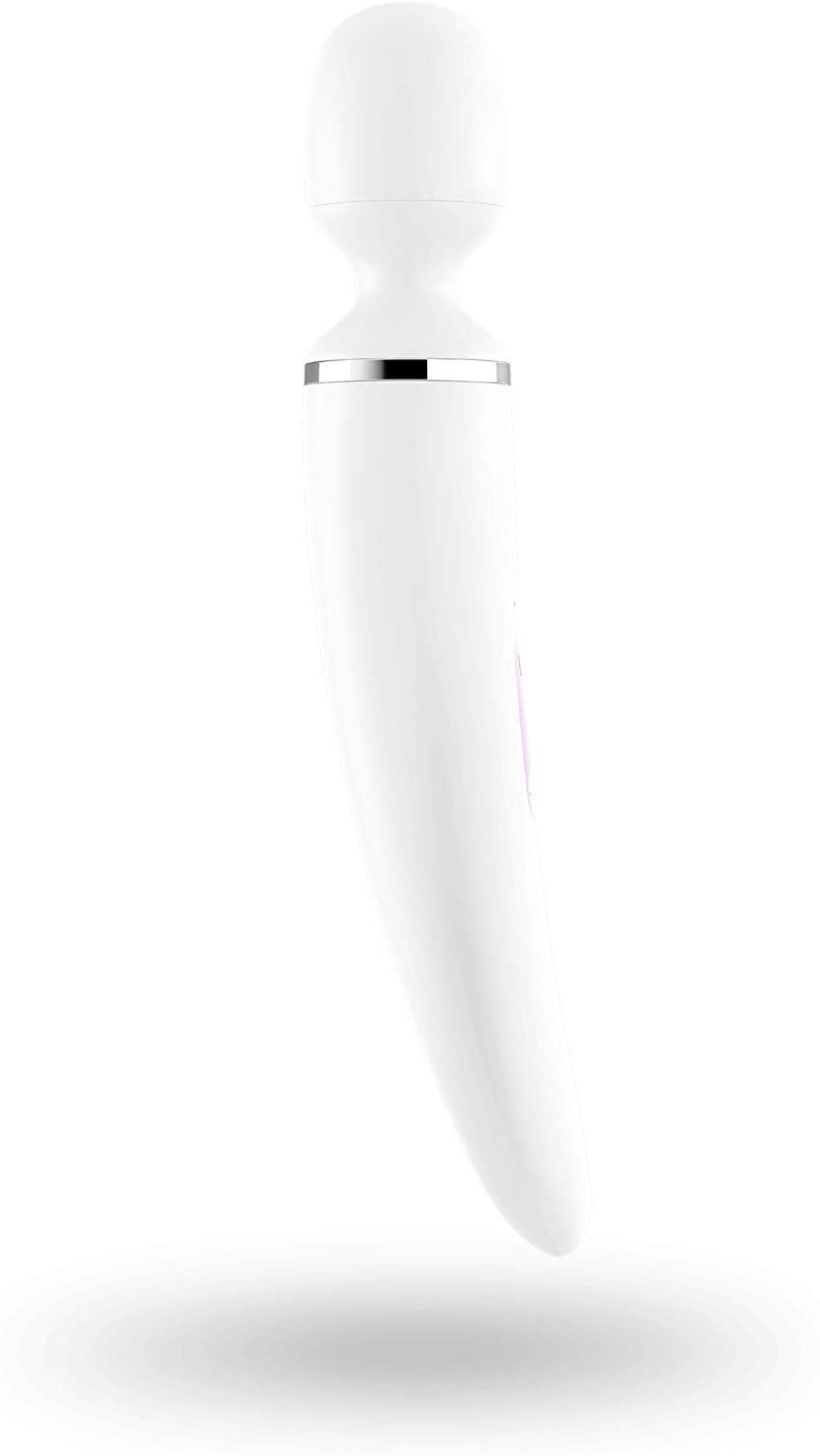 Вибромассажер Satisfyer Wand-er Woman (White/Chrome) 001227SA