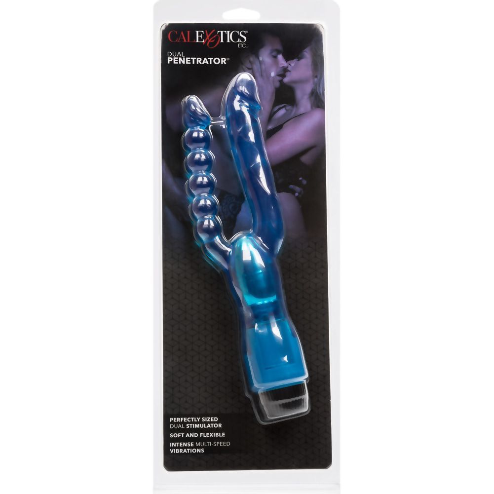 вибратор california exotic novelties dual penetrator, голубой в Краснодаре
