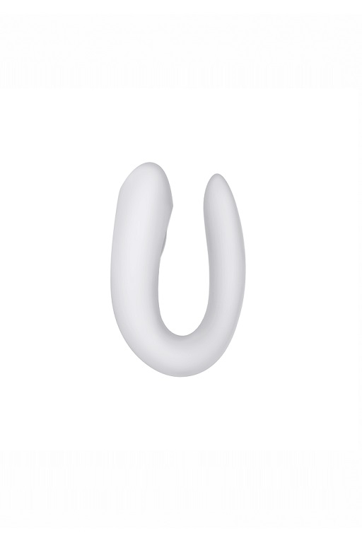 парный вибратор satisfyer double joy с возможностью управления через приложение (белый) в Краснодаре