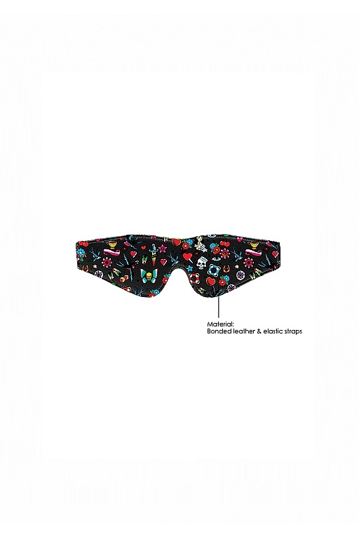 маска printed eye mask old school tattoo style в Краснодаре