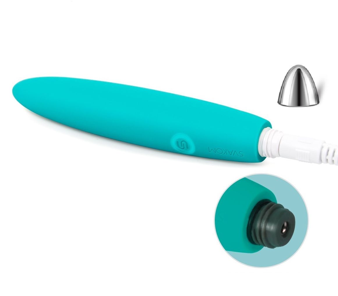 мини-вибромассажер svakom daisy, зелёный в Краснодаре