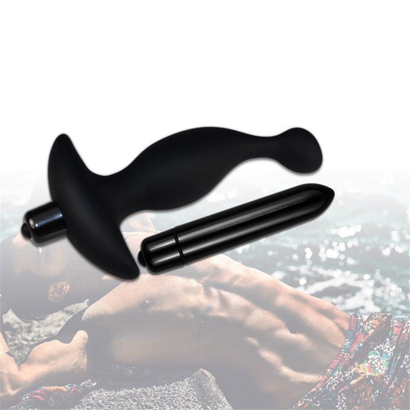 анальная пробка фигурная lovetoy p spot plug, чёрная в Краснодаре