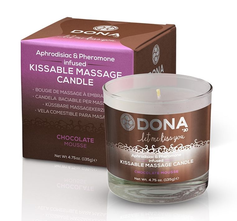 свеча массажная с феромонами system jo шоколадный мусс, 135 г в Краснодаре