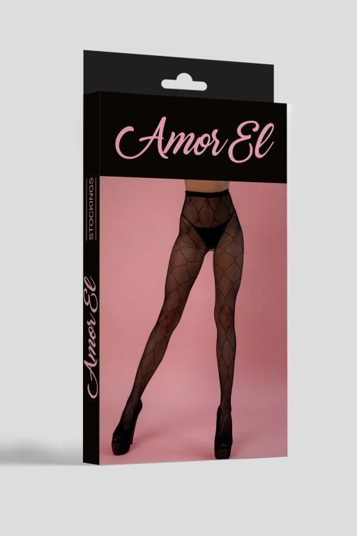 Эротическое колготы с рисунком amor el (s/l) в Краснодаре