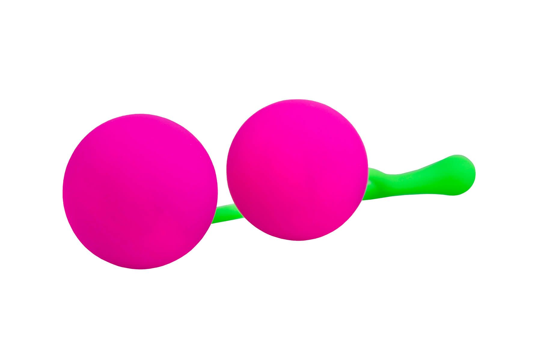 вагинальные шарики pinkrabbit вишенки intimate kiss, розовые в Краснодаре