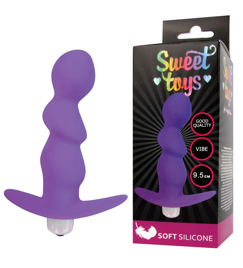 вибромассажёр sweet toys, фиолетовый в Краснодаре