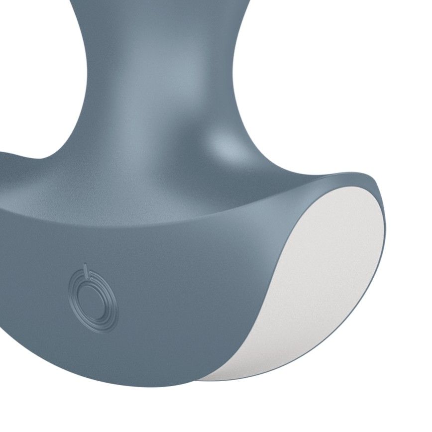 пробка анальная с вибрацией satisfyer lolli plug 2, голубая в Краснодаре