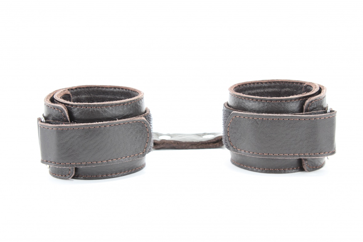 оковы кожаные коричневые 56002ars в Краснодаре