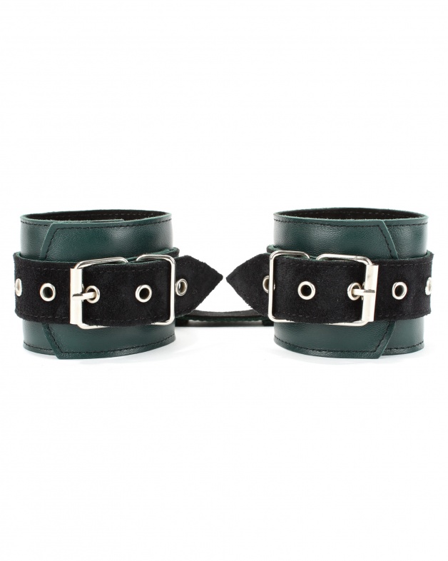 оковы на ноги  lady's arsenal изумруд из кожи и замши 67025ars в Краснодаре