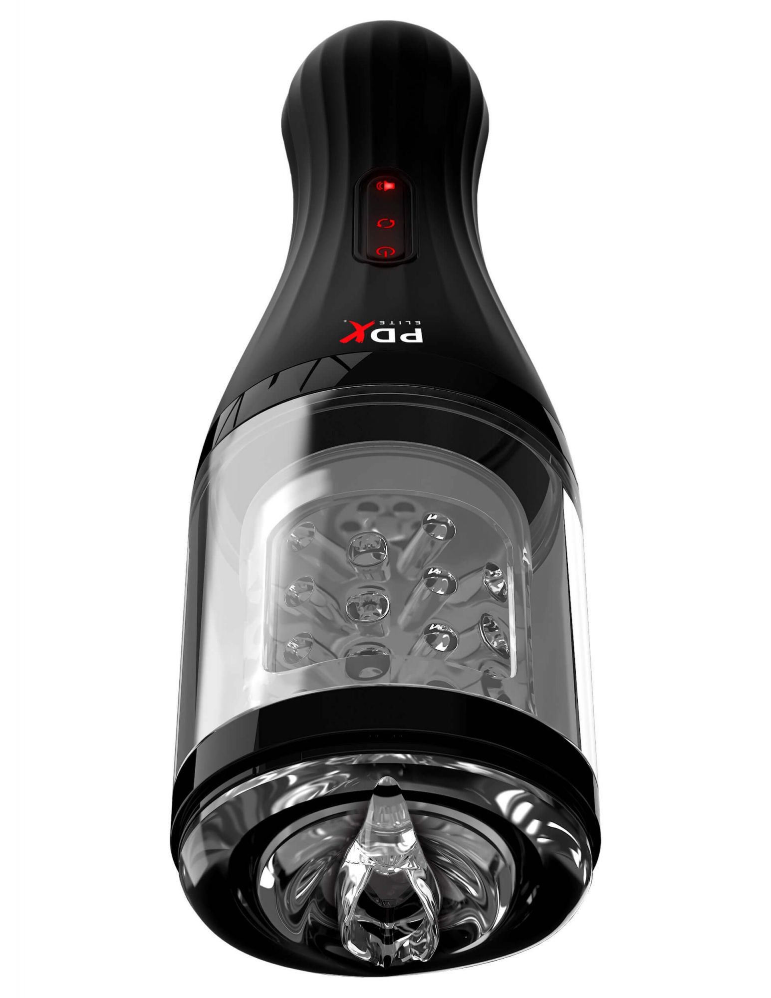 Мастурбатор Pipedream PDX Elite Talk Dirty Rotobator, черный
