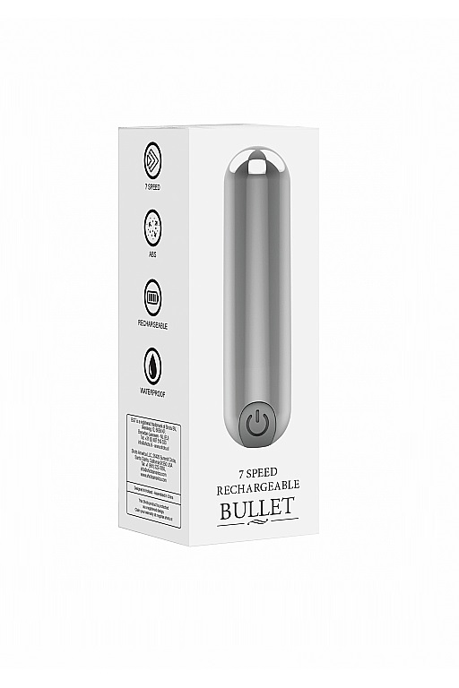 перезаряжаемая вибропуля bgt - 7 speed rechargeable bullet в Краснодаре