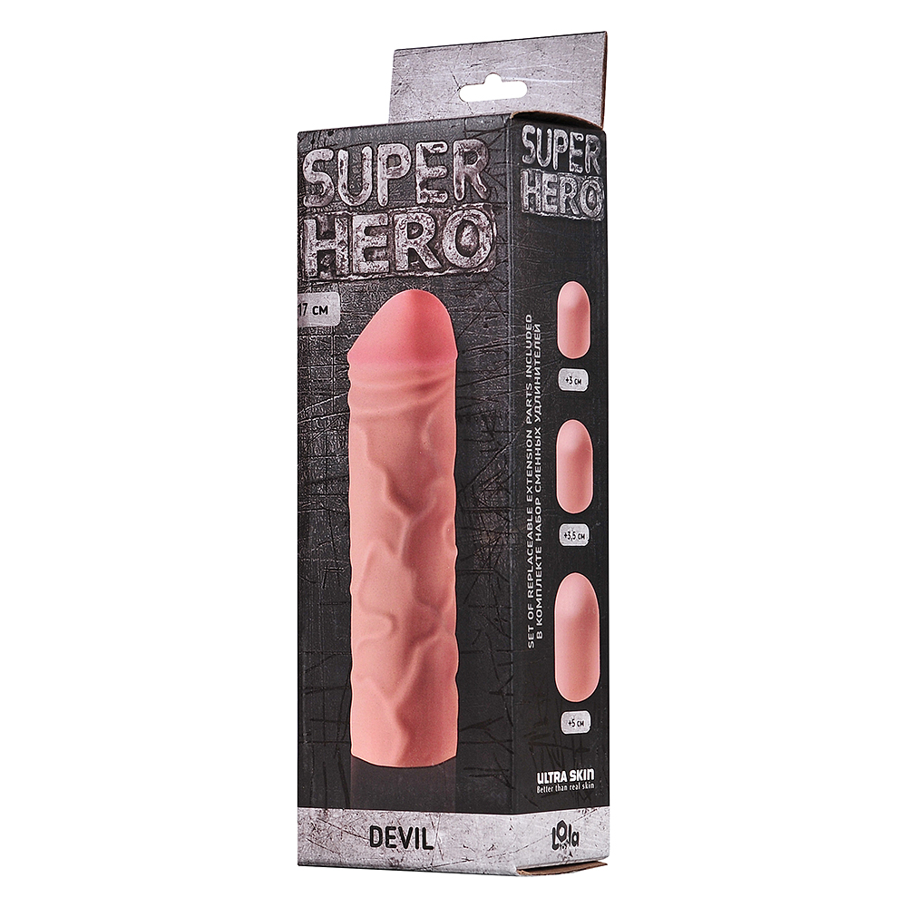 фаллоудлинитель super hero devil 7001-06lola в Краснодаре