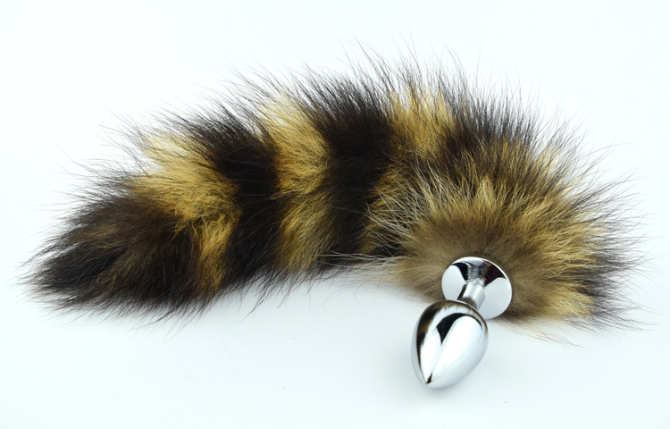 пробка металлическая с полосатым хвостом размер s 47153-mm в Краснодаре