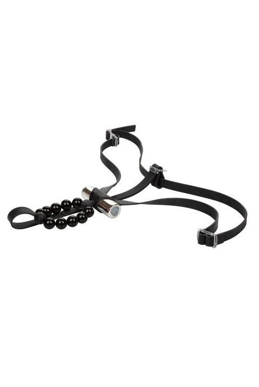 Трусики стимулирующие с вибрацией Lover's Thong with Pleasure Beads