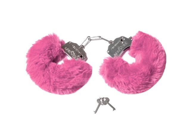 наручники декоративные le frivole be mine, с розовым мехом в Краснодаре