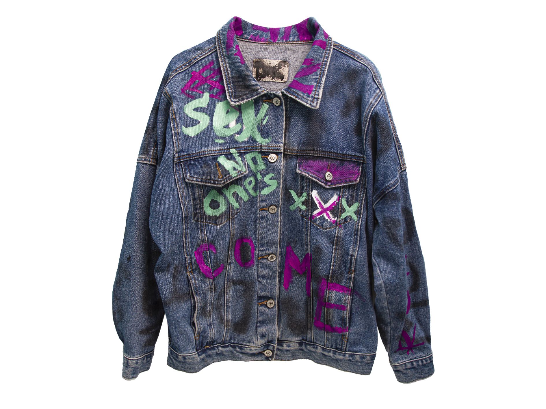 Куртка джинсовая "Sad"