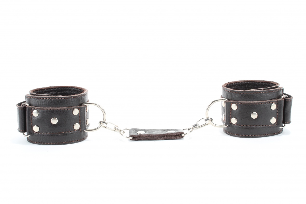 оковы кожаные коричневые 56002ars в Краснодаре