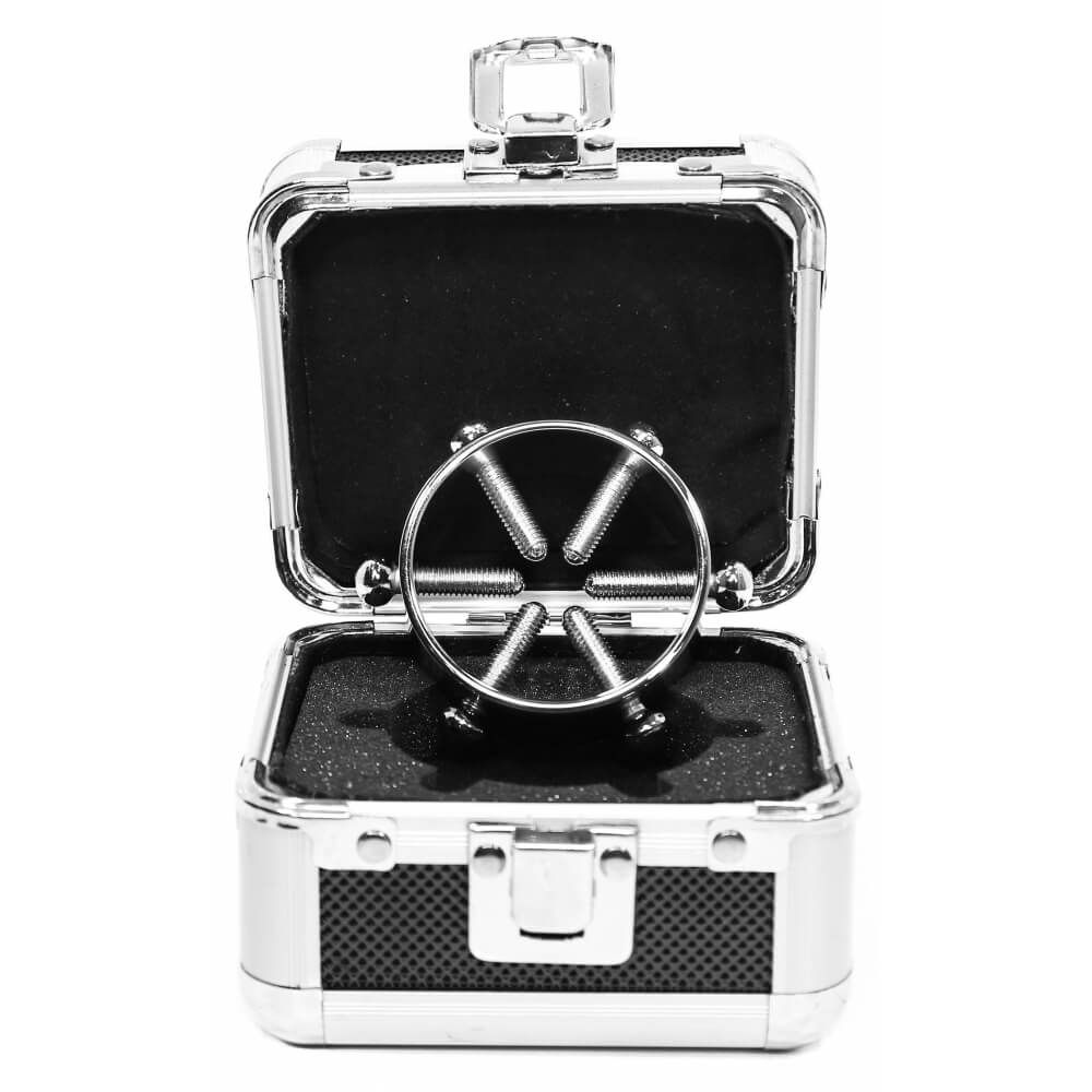 кольцо на член pipedream metal worx adjustable cock clamp, металлическое в Краснодаре