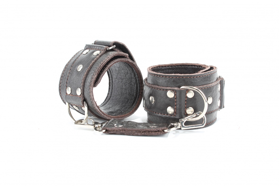 оковы кожаные коричневые 56002ars в Краснодаре