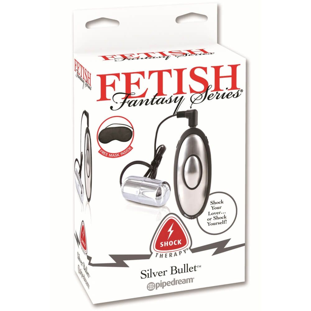 пуля pipedream shock therapy silver bullet, с электростимуляцией в Краснодаре