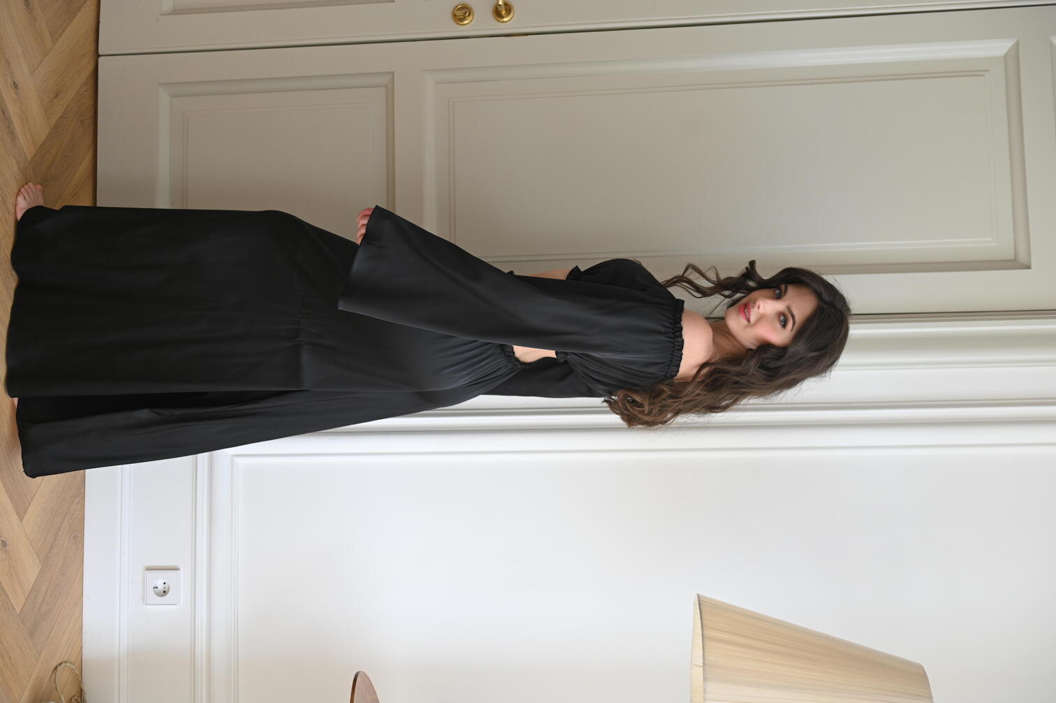 Пижама шелковая