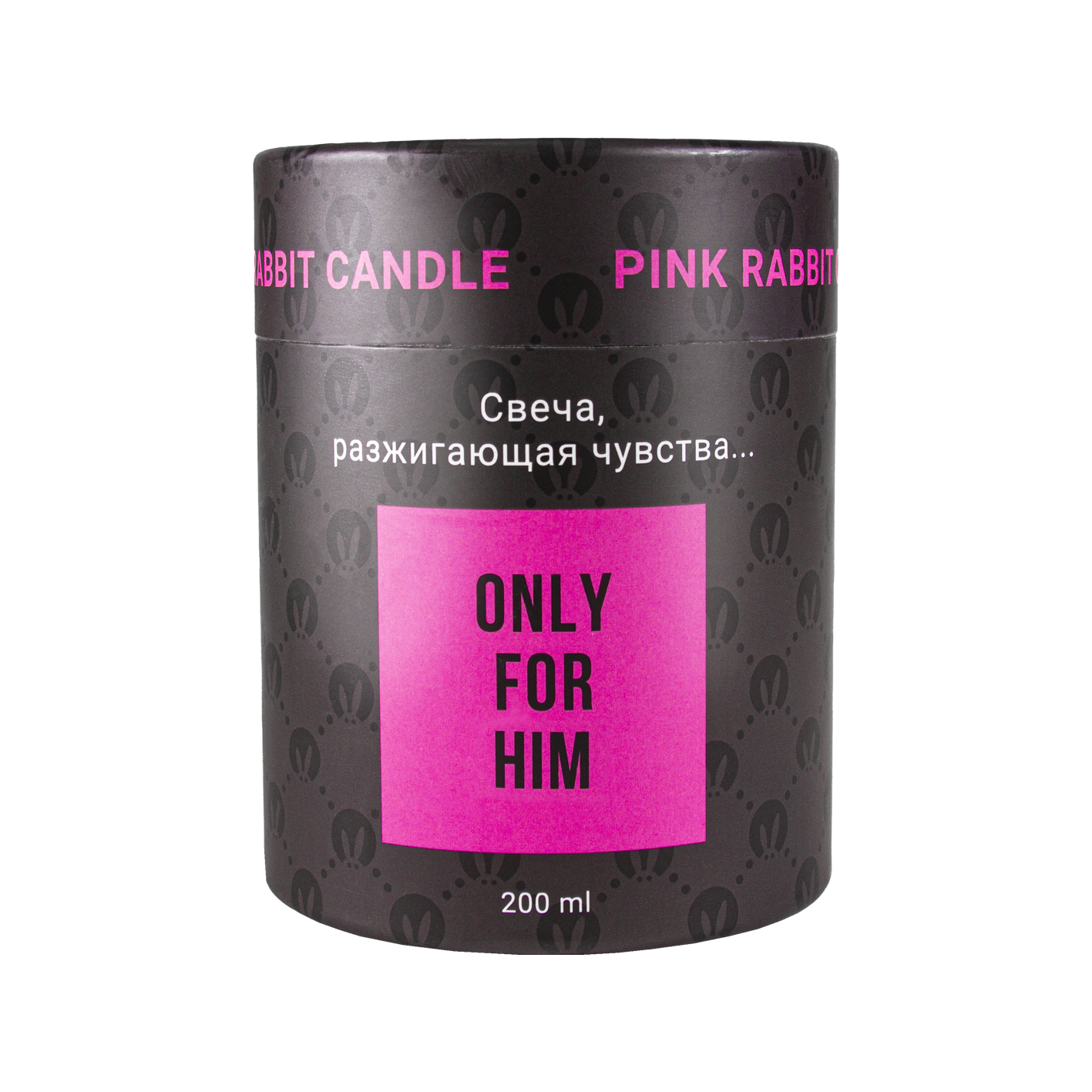 свеча pinkrabbit в стакане only for him в Краснодаре
