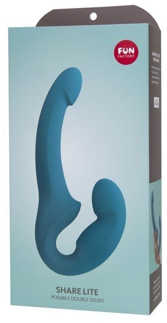 анатомический безремневой страпон ff share lite (бирюзовый)/25501 в Краснодаре