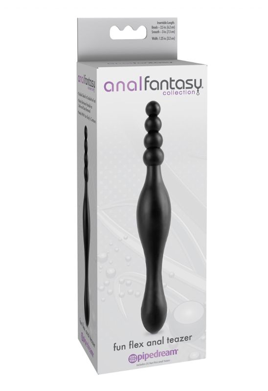 анальный стимулятор pipedream, fun flex anal teazer, чёрный в Краснодаре
