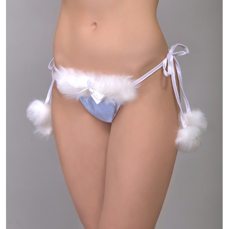 Эротическое трусы flirton xmas голубые в Краснодаре