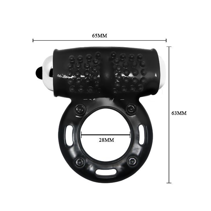 виброкольцо baile power ring, черное в Краснодаре