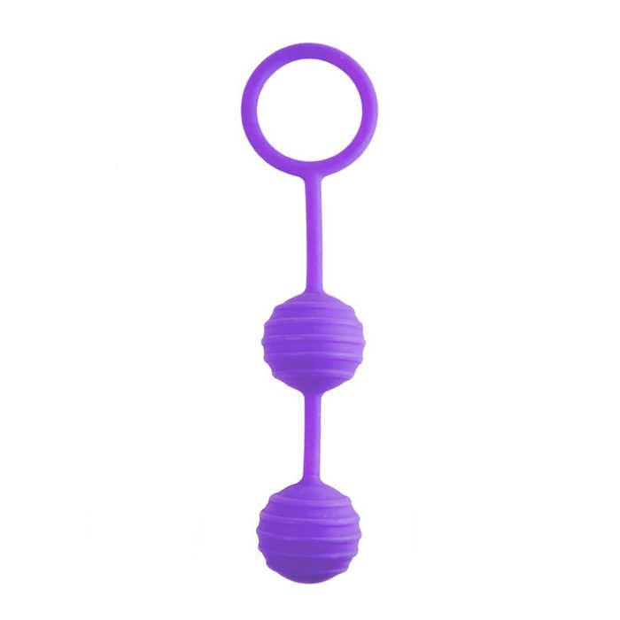Вагинальные шарики Lovetoy Kegel Ball, фиолетовые