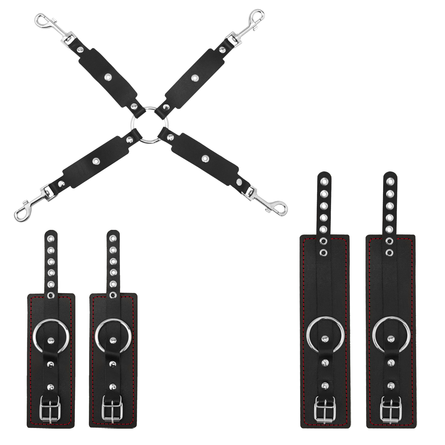 Набор для фиксации PinkRabbit с крестом, черный